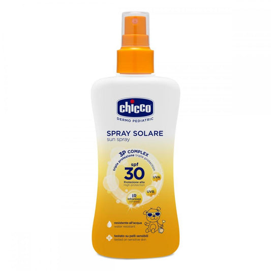 Spray Chicco protectie solara dermopediatrica, SPF 30+, - Default Title [ps:df4f44cf-c31e-4ebe-ab97-551c106d813d]