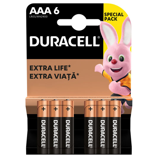 DURACELL Basic AAA, baterii, 6 buc [ps:0bab2c1c-f150-4689-b0f7-4eeb257e1cc9]