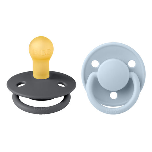 Set 2 Suzete BIBS De Lux Latex, 6 luni, Island Sea/Sage - Bleu [ps:4b9dcf83-5757-4880-b99d-e73caffc995b]