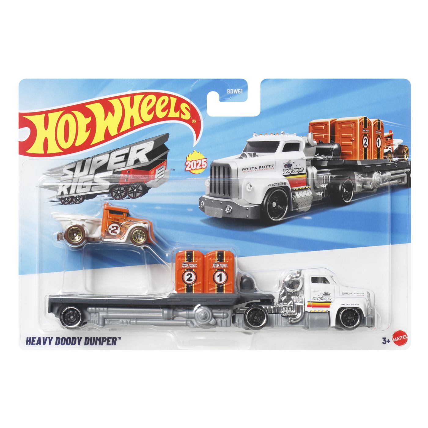 Set Camion și Mașină Hot Wheels Super Rigs Heavy Duty Dumper - Default Title [ps:c834e9aa-7432-4efa-874e-4b5906becb84]