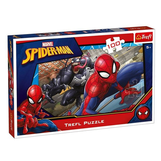 Puzzle Spiderman 100 piese Trefl - Jumbo | Copii - Default Title [ps:c2a95667-d950-4458-b68a-8d466340f438]