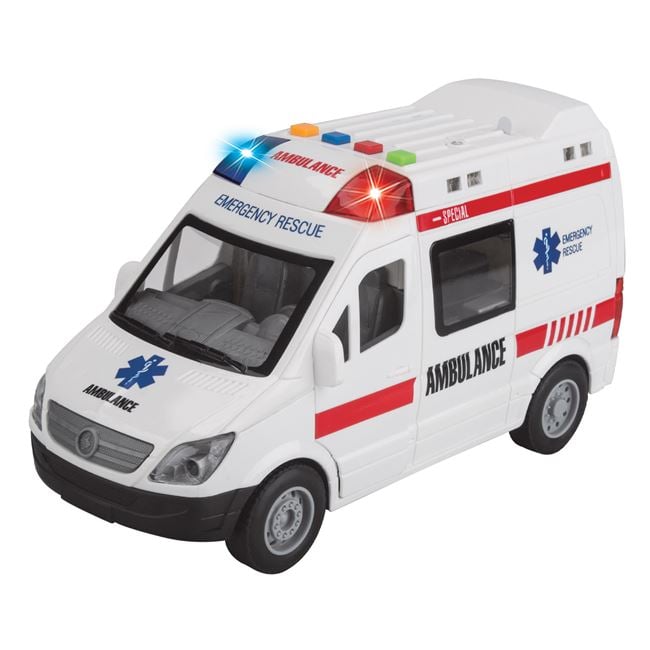 Ambulanță cu Sunet și Lumină 1:16 Jumbo - Jucărie Rol - Default Title [ps:857ce014-5dfd-4b0c-b166-48eee2ad9be4]