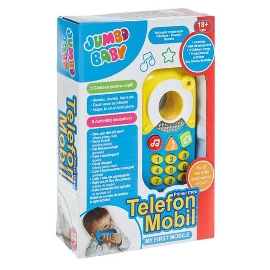 Telefon Jucărie Bebe în Română Jumbo - Primul Meu Telefon - Default Title [ps:5fc3fd37-2541-44da-9b8c-b5c881318207]