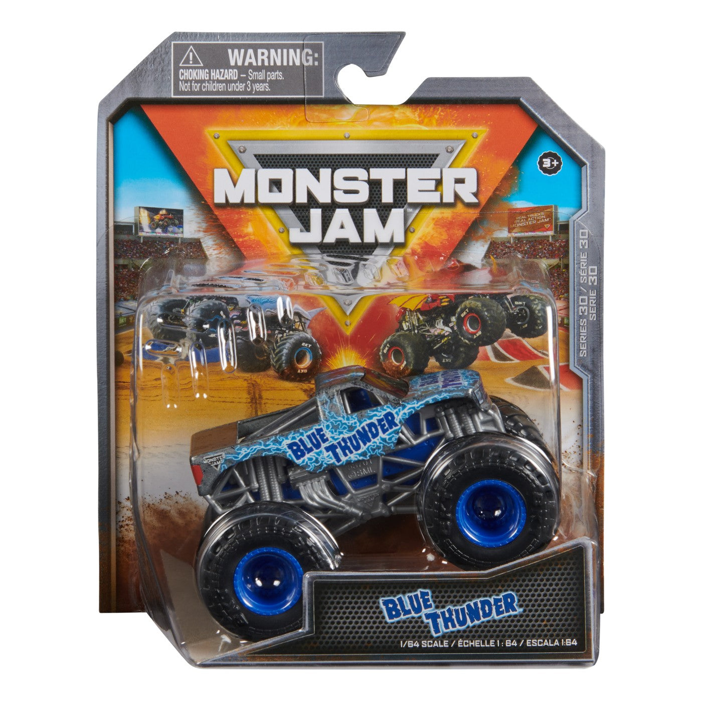 MONSTER JAM MASINUTA METALICA ZOMBIE SCARA 1 LA 64 Spin - Albastru [ps:c28846cb-df74-426c-8cab-62228bb06fc3]