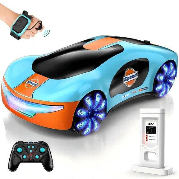 Mașinuță Smart Flippy cu Telecomandă și Gesturi - Albastru - Default Title [ps:42c5224b-8c4f-4069-95f5-ad0b5e7ff364]