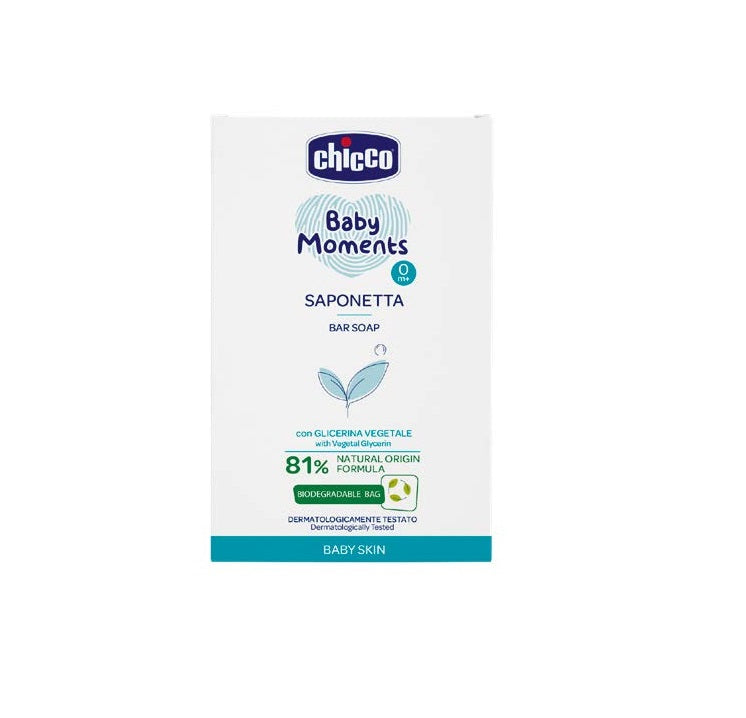 Sapun solid Chicco Baby Moments Skin, 100g, 0luni+ - Default Title [ps:7e86a20c-368b-49ec-b2c3-93fb9f4b595f]