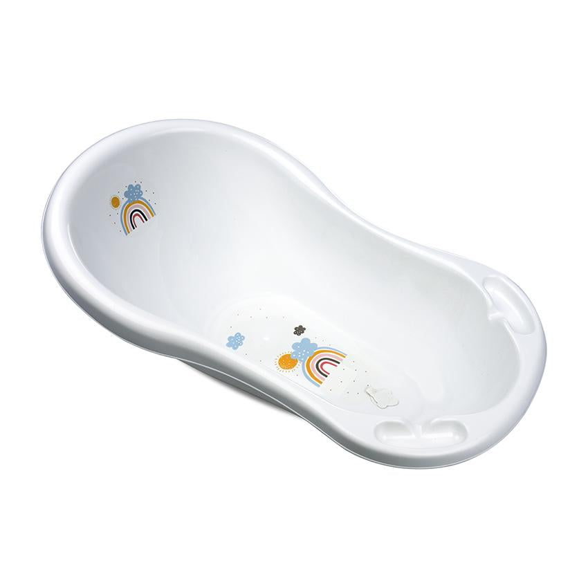 Cădiță Bebe Lorelli Rainbow, 84 cm, cu Dop - Alb - Default Title [ps:9441f4f8-5347-45c7-a395-dd5470f7156a]