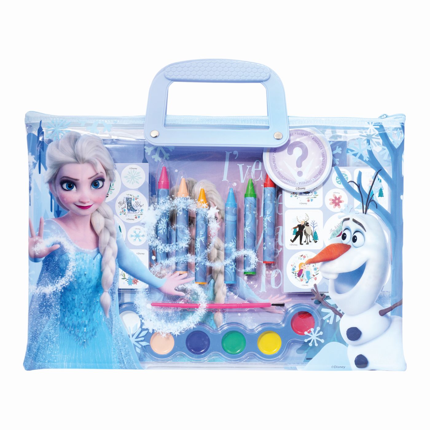 HAPPI HOBBI SET PICTURA GEANTA TRANSPARENTA FROZEN - Default Title [ps:13cffaca-661d-41f4-a845-a81f9d0258da]