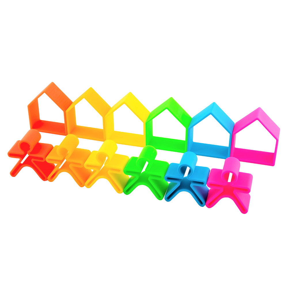 Set Senzorial Open-Ended 12 Piese Neon, Dena Toys - Neon [ps:5c274902-c6aa-40ef-a91e-aba966ce0bca]