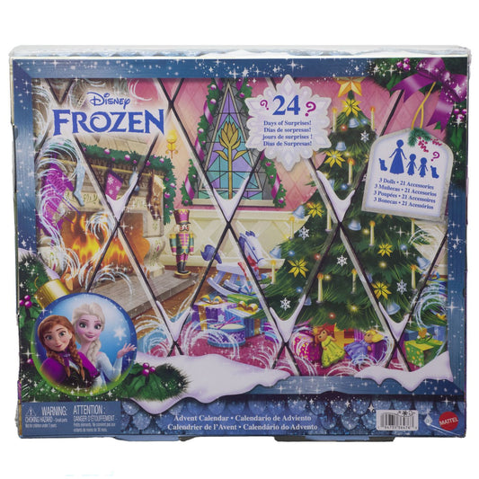 Calendar Advent Disney Frozen 2026 Mattel - 24 Surprize - Default Title [ps:4dcb24a3-6f87-4f67-a9d7-aaf90021e9e8]