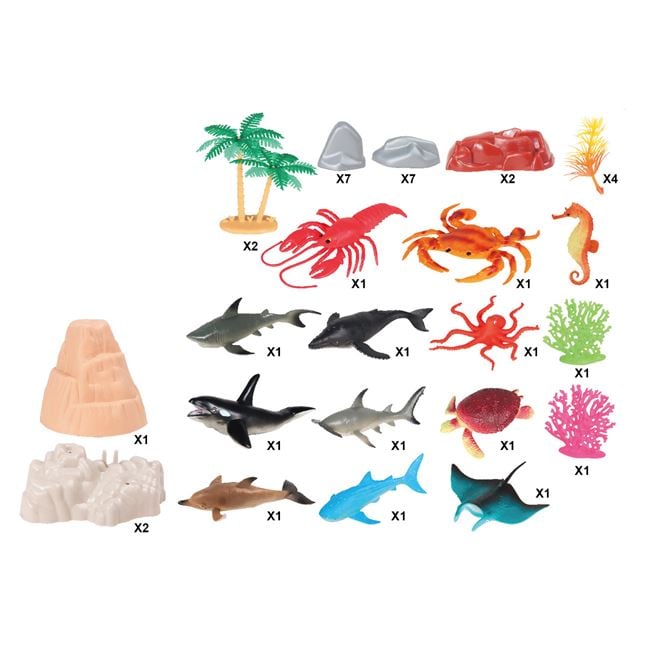 Set Joacă Animale Marine Jumbo - 40 Piese | infant.ro - Diferite [ps:618b3017-590c-4811-bc77-126f3a70e9b7]