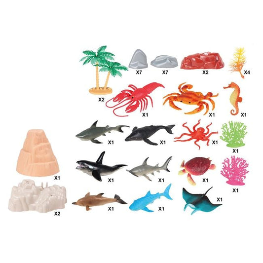 Set Joacă Animale Marine Jumbo - 40 Piese | infant.ro - Diferite [ps:618b3017-590c-4811-bc77-126f3a70e9b7]