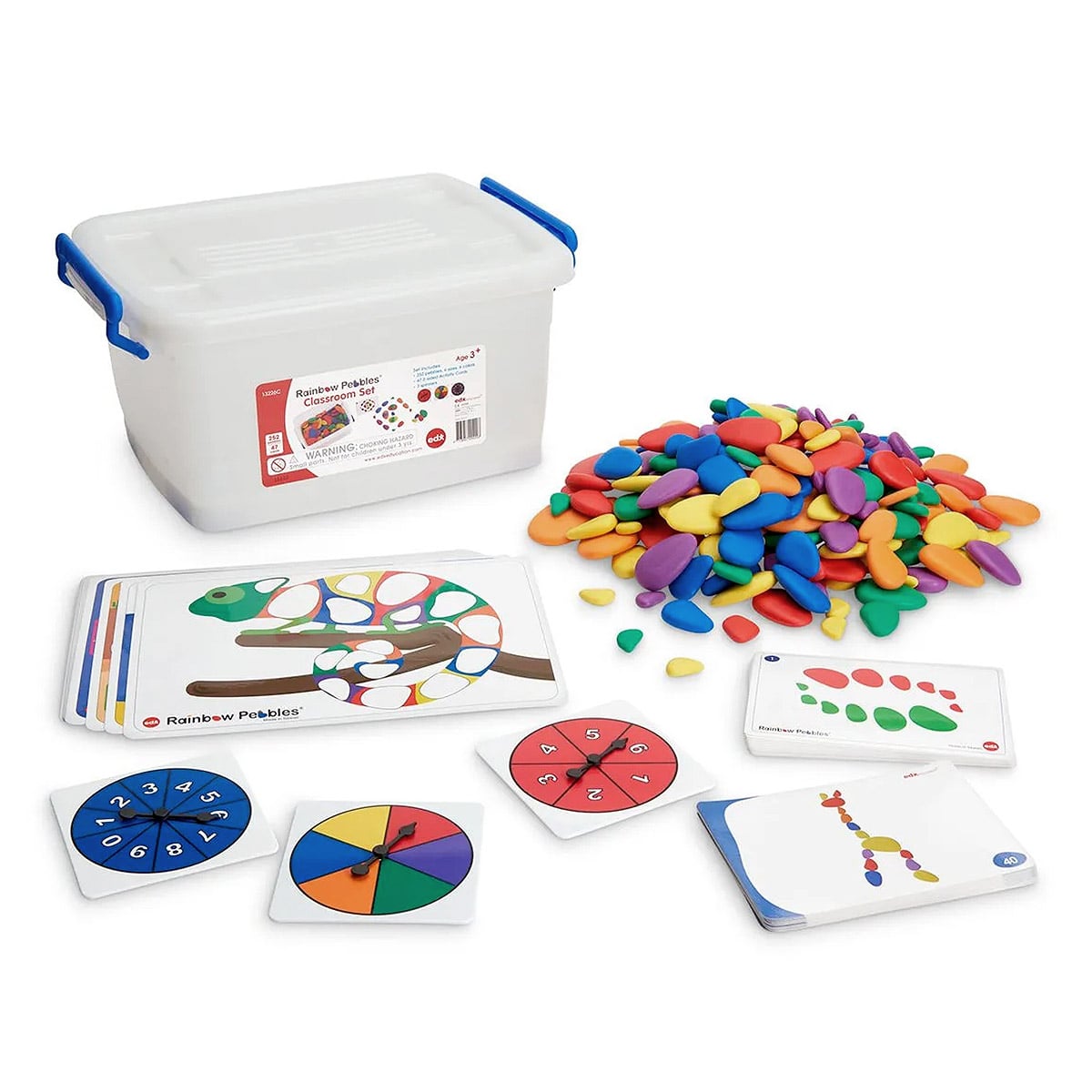 Rainbow Pebbles Classroom Set 299 piese - Edx Education - Default Title [ps:576bbccf-ec91-4aa4-81a9-30854dcd42c1]