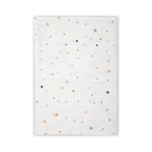 Cearceaf Bumbac Ranforce Lorelli Honey Bunny Beige, 100x150 - Happy Friends Blue [ps:c739fa0c-f300-4e9b-b64d-4d356e300de8]