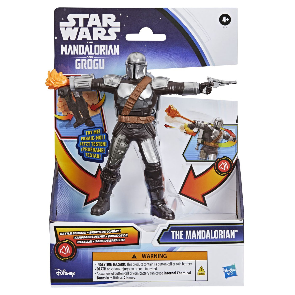 Figurină Star Wars Mandalorianul și Grogu Hasbro cu Sunete - Default Title [ps:4fc0c5d7-a54e-4c45-aec1-e7438987f19c]