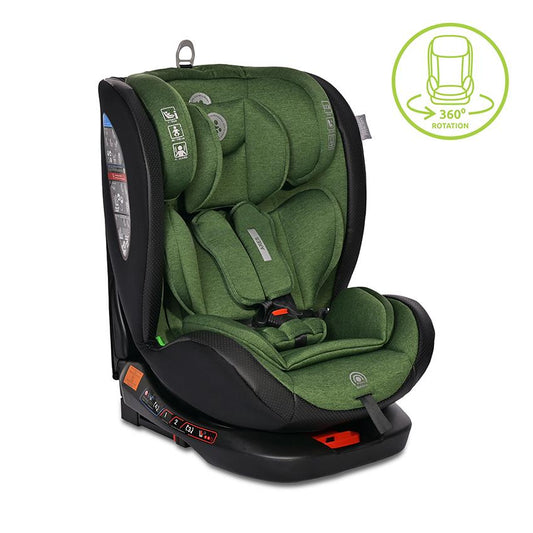 Scaun Auto Lorelli Ares i-Size, Rotativ, 0-12 ani, Pink - Green/Black [ps:50224523-eafb-4635-95b6-6d06cbec4664]
