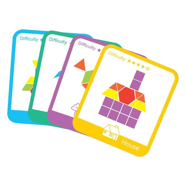 Joc Societate Tangram din Lemn Colorat Jumbo - Default Title [ps:f234613a-779a-4b1c-bb08-73e166705b94]