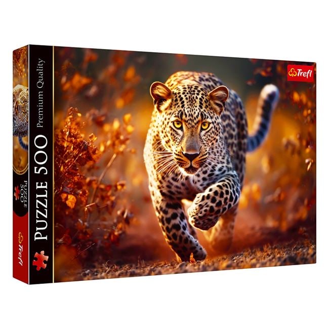 Puzzle Leopard 500 piese Trefl - Jumbo | Calitate Superioară - Default Title [ps:0ad19058-148b-4bd2-afd7-a89a1768a563]