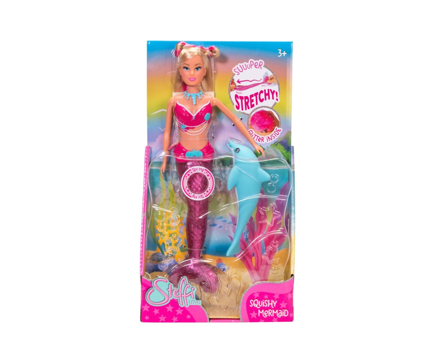 Păpușă Sirena Steffi Love cu Delfin, 29cm - Simba - Default Title [ps:b4e2419c-7654-4097-95ad-c241909e9545]