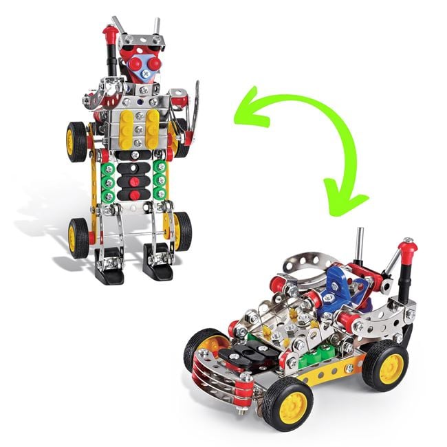 Construcție Metalică Robot-Vehicul Jumbo, 215 Piese - Default Title [ps:3fe04a28-b70f-4946-a010-c35d1d45f700]