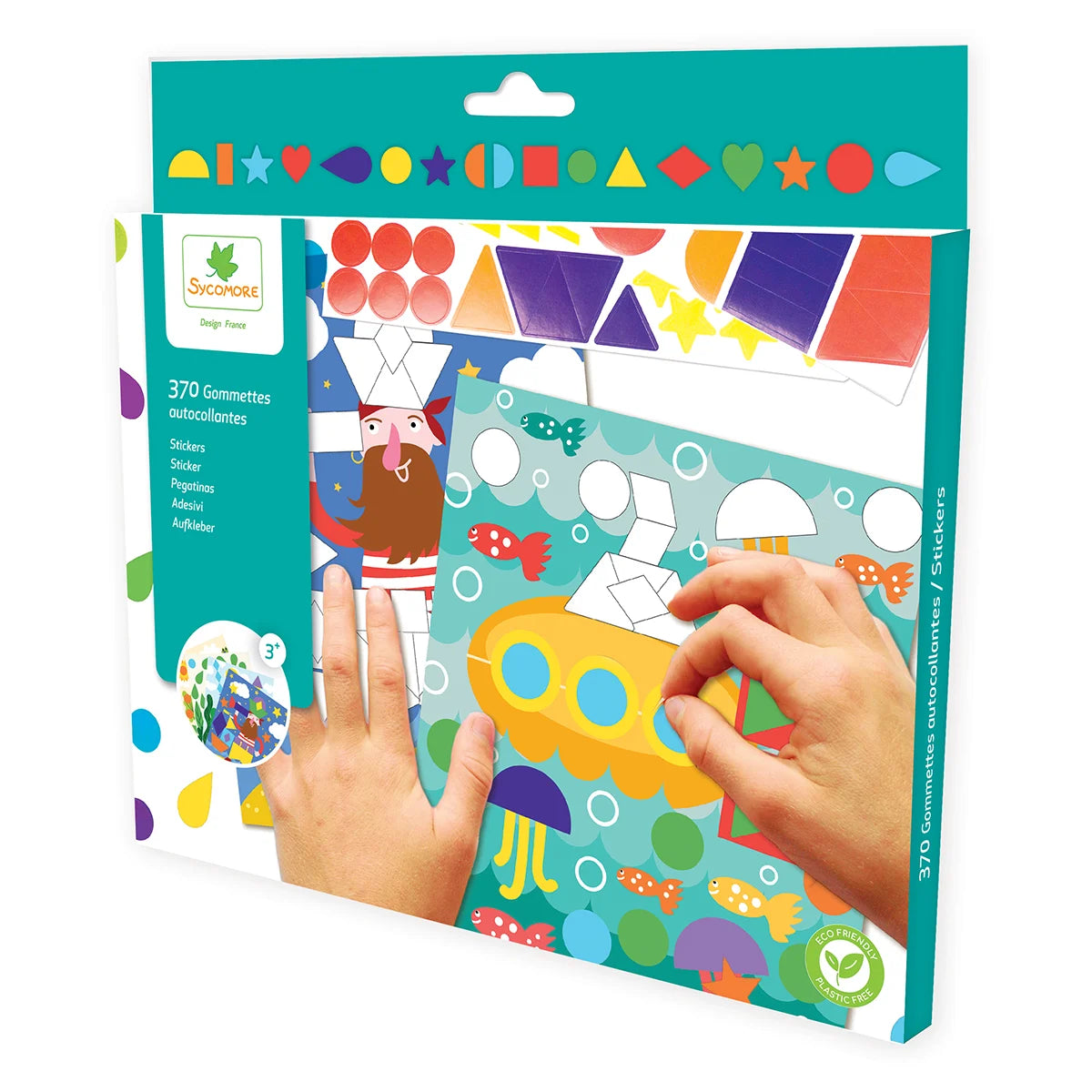 Set Creativ cu Autocolante pentru Fete Sycomore - Default Title [ps:1451ab47-7f5d-4e03-976d-5be4baa344c9]