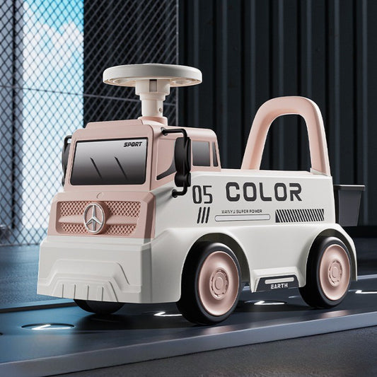 Mașinuță Camion Flippy pentru Copii, 3 ani, Verde - Roz [ps:990ef3b3-de52-4779-922b-a4325608e7de]