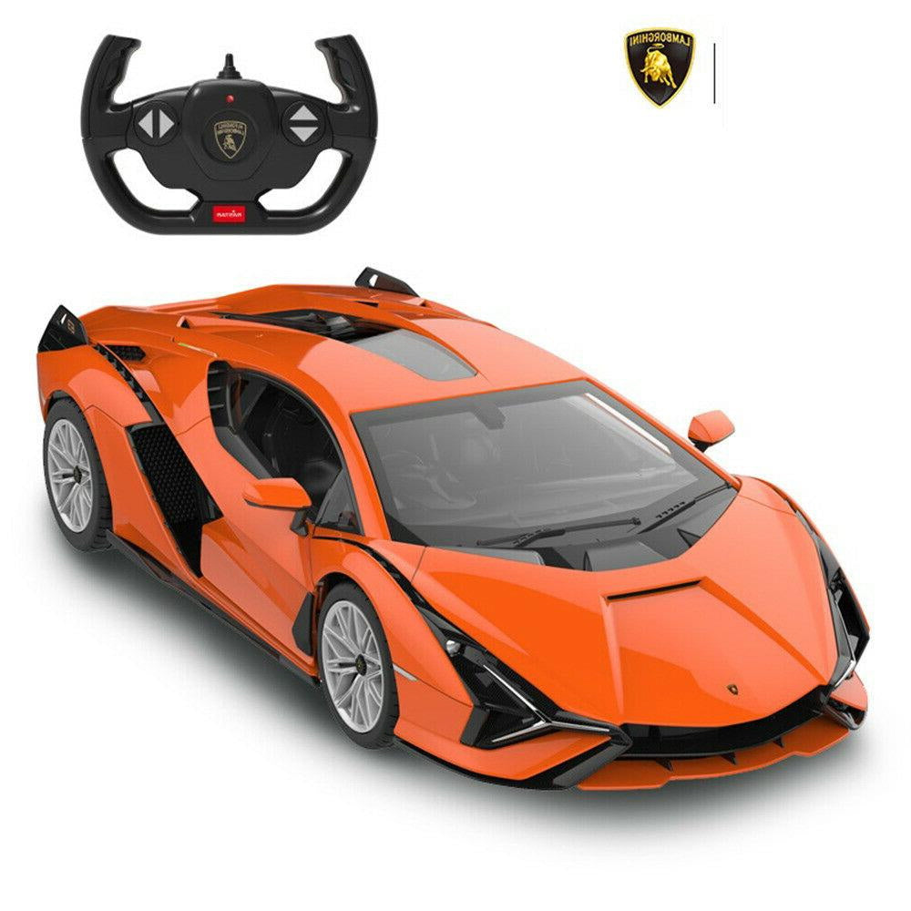 MASINA CU TELECOMANDA LAMBORGHINI SIAN ROSU CU SCARA 1 - Portocaliu [ps:f65a1cea-9e37-4aa2-83a6-4745b34d1888]