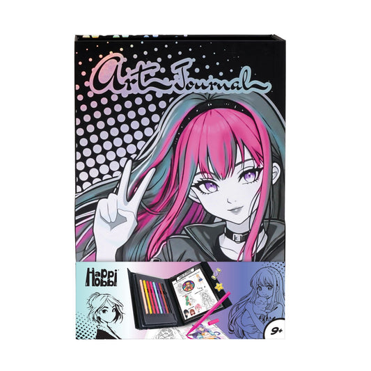 Jurnal Artistic cu Markere Manga Happi Hobbi AS - Default Title [ps:f05b0bc6-4ab4-4b80-8755-aaa6e85371a9]