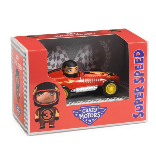 Mașină de Curse Red Super Speed Crazy Motors, Djeco - Default Title [ps:c860dd94-1c56-46f0-8b1a-1a6abce7b81f]
