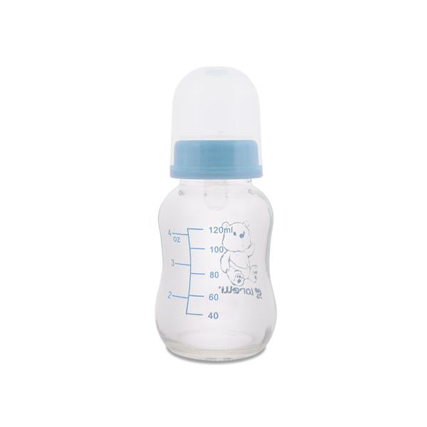 Biberon Sticlă Lorelli 120 ml Moonlight Blue - Albastru [ps:fba8cf4d-824b-4be9-8529-f415f9fdfaaf]