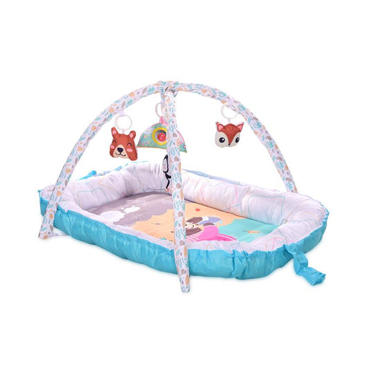 Saltea Activitate Baby Nest Lorelli, 97x66 cm, Pink - Albastru [ps:23a47b3d-12b8-4510-a4bc-cd16bbd2a8ad]