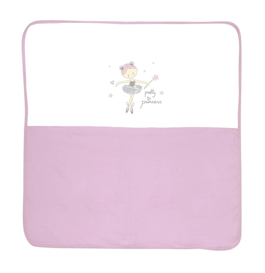 Patura Bumbac Bebe Lorelli Za Za, 90x90 cm, Pink - Roz [ps:5a8097a9-402c-47b7-90a2-4f54c986be33]