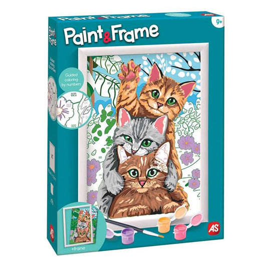 Kit Pictură cu Numere Funny Kitties Jumbo - Set Creativ - Default Title [ps:119b38d1-3955-48fa-b36c-adee78cdb4a1]