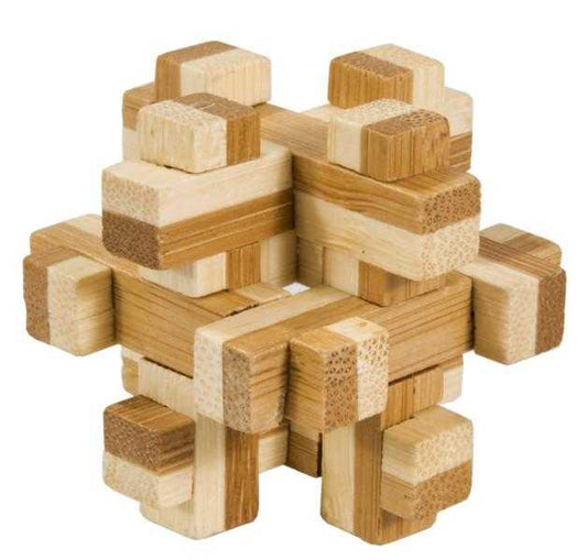 Joc logic IQ 3D Puzzle in cutie metalica Construction, Fridolin [ps:00dad7a2-68be-434c-82c8-4c641502bd0a]