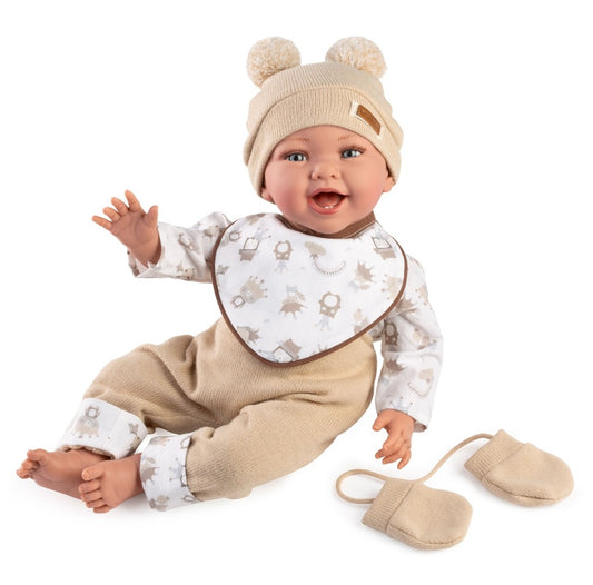 Papusa Reborn Oliver Guca, 42 cm, Corp Textil și Vinil - Default Title [ps:1a3f8597-89ce-40fc-af17-72ff3f21d801]