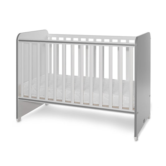 Pătuț Bebe Lorelli Sweet Dream, 60x120 cm, White Stone Grey - White Stone Grey [ps:c33ecdee-f1d9-42b0-9ed3-1b4591a2728b]