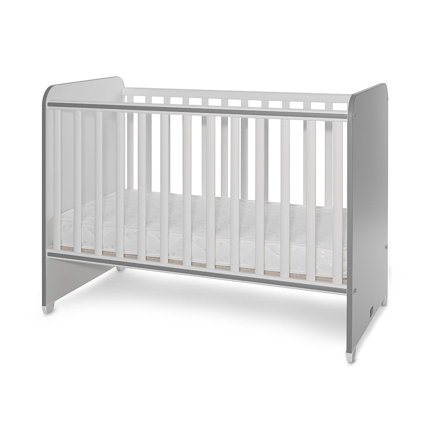 Pătuț Bebe Lorelli Sweet Dream, 60x120 cm, White Stone Grey - White Stone Grey [ps:c33ecdee-f1d9-42b0-9ed3-1b4591a2728b]