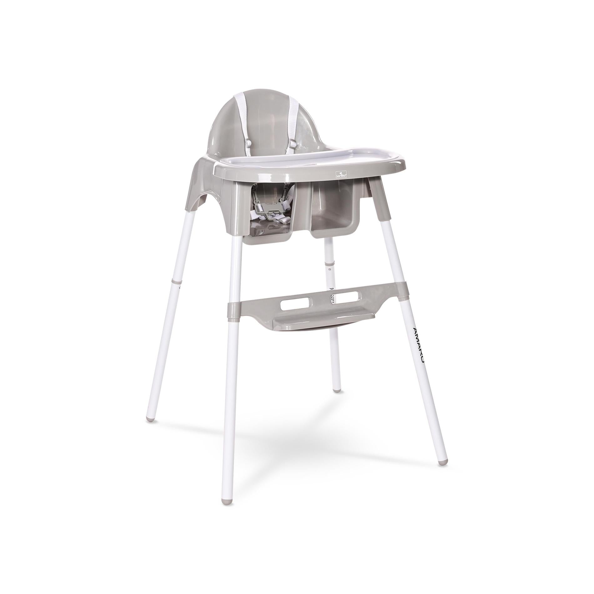 Scaun de Masa Amaro, Lemon - Lorelli | Scaun Înalt Bebe - gri deschis [ps:977a9552-df06-447f-a28e-bb0b970f23ba]