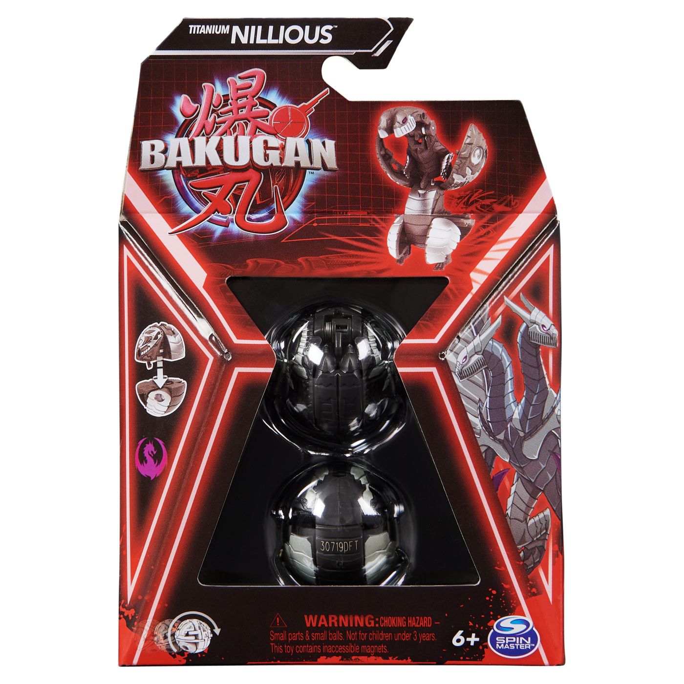 Bakugan Core Pachet Baza Titanium Nillious - Spin Master - Default Title [ps:68d90f20-5a9b-4baf-bc34-823f63cdd7a8]