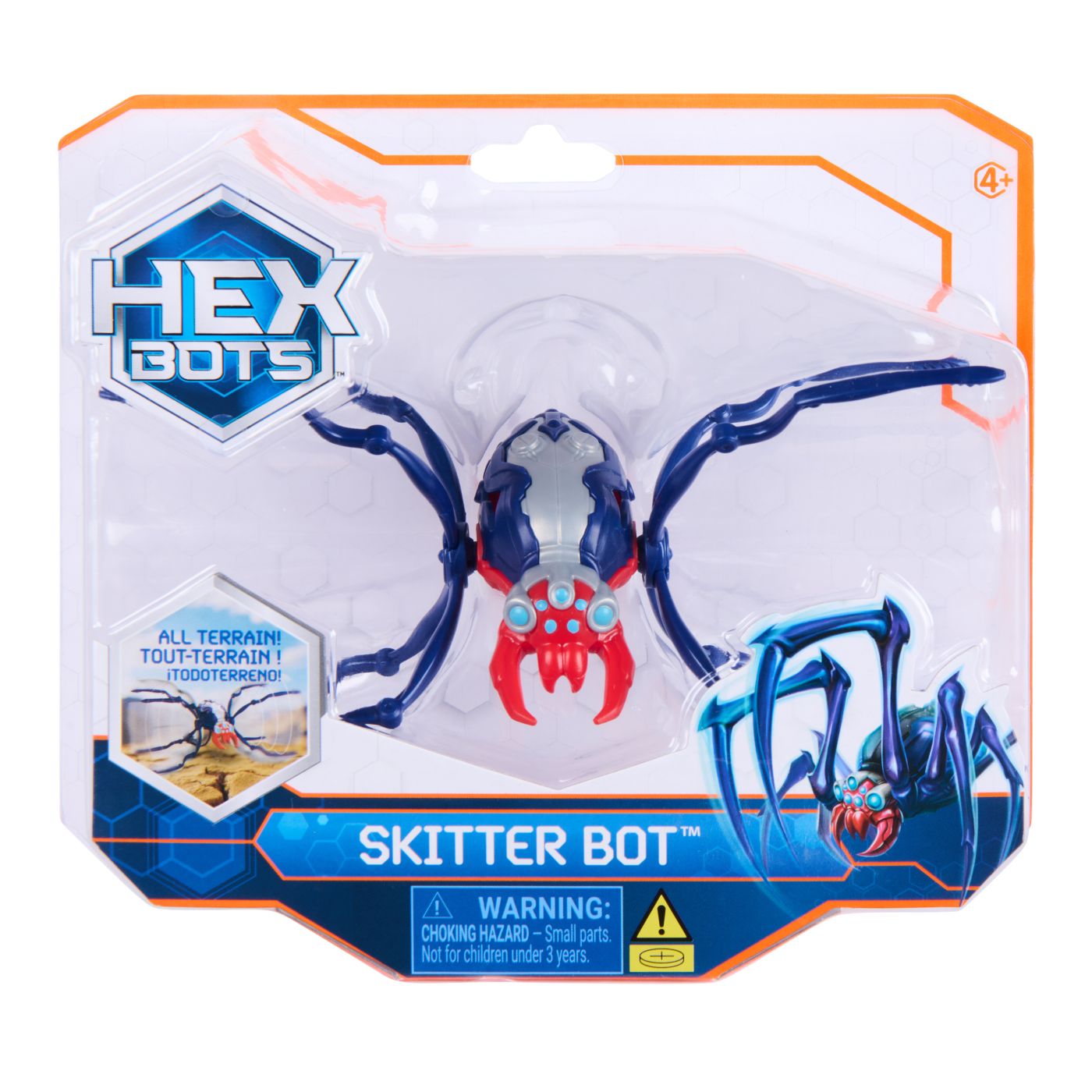 Hexbots Păianjen Robot Albastru Spin Master - Default Title [ps:67931912-855c-4a04-8876-50b9fb8be653]
