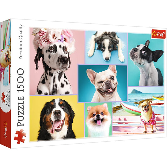 PUZZLE TREFL 1500 CATELUSII AMUZANTI [ps:90504d8d-70f5-493f-af51-0e9ec8bac77b]