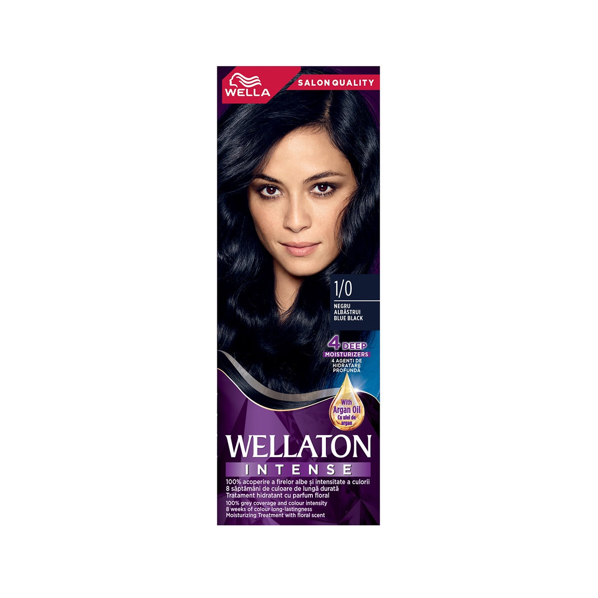 WELLATON Intense, vopsea de par, nuanta negru albastrui, nr 1/0 [ps:f41b506c-2173-4af0-b330-728d59f2a860]