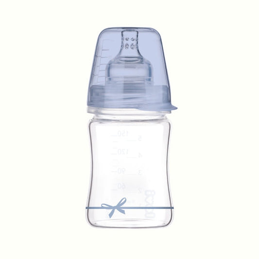 Lovi Biberon Sticla Diamond Glass 150 ml Baby Shower Baiat - 74/104Boy [ps:15bb60ba-803e-4915-b36d-8cd921dbf9d3]