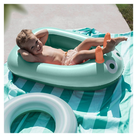 Bărcuță Gonflabilă Verde Quut Toys - Jucărie de Exterior - Verde [ps:de47ab2f-b879-4ca5-9400-78b6449ad503]