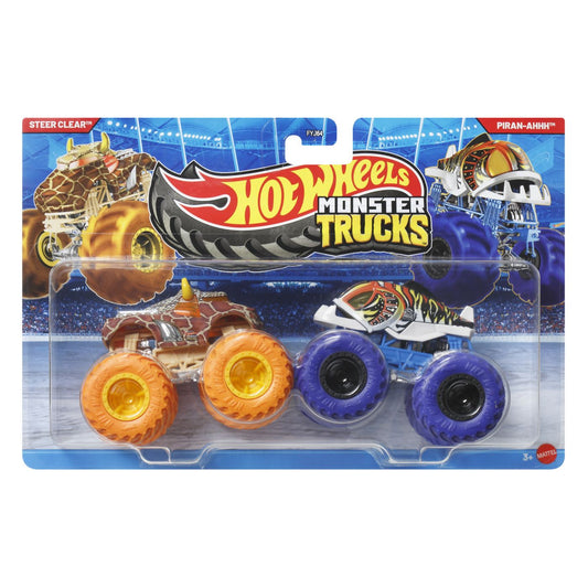 Set Hot Wheels Monster Trucks Steer Clear și Piran Ahhh - Default Title [ps:27265ef5-c650-4050-8f1e-99ea784141d2]
