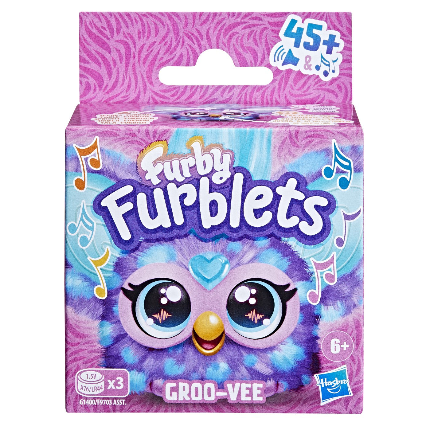 FURBY FURBLETS JUCARIE INTERACTIVA HIP-BOP Hasbro - GROO-VEE [ps:573b6371-315d-461f-a991-7692371c7b2e]