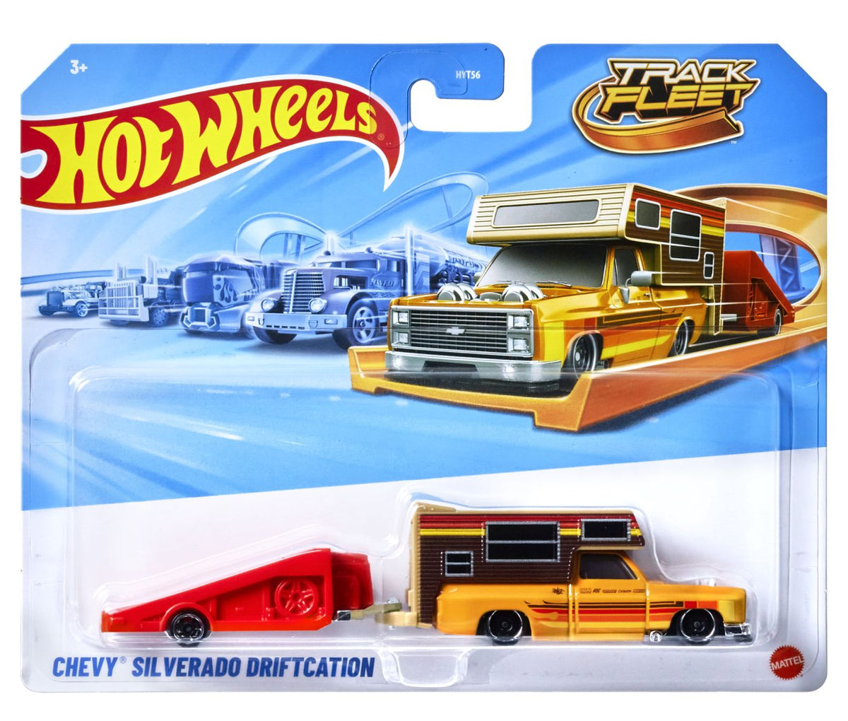 Hot Wheels Track Fleet Chevy Silverado Driftcation 1:64 - Default Title [ps:bfc28168-feff-4580-a136-3e7f2e697dfc]