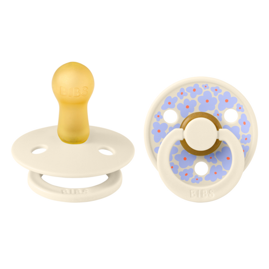 Set 2 Suzete BIBS Colour Studio Flower Latex, 6m+, Ivory - Default Title [ps:605e7a30-1f5d-44c3-810a-7f7cfd566167]