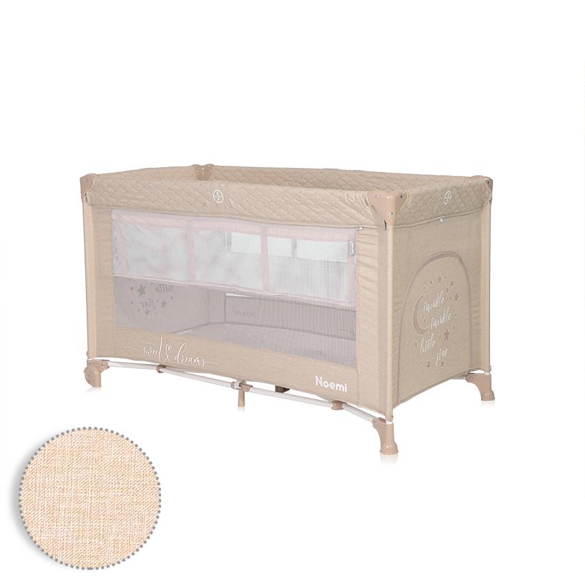 Pătuț Pliabil Lorelli Noemi, 2 Nivele, Mellow Rose Star - bej stelute [ps:4ef764e9-7c20-44a7-9e42-4386ec2967d1]