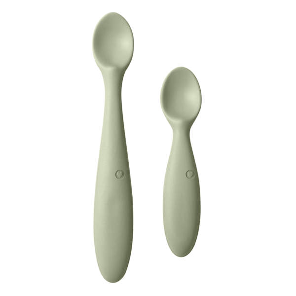 Set 2 Lingurițe BIBS Cloud - Pentru Bebe și Părinte - Sage [ps:17b22584-e71d-44cb-86e6-b7fd0d631788]